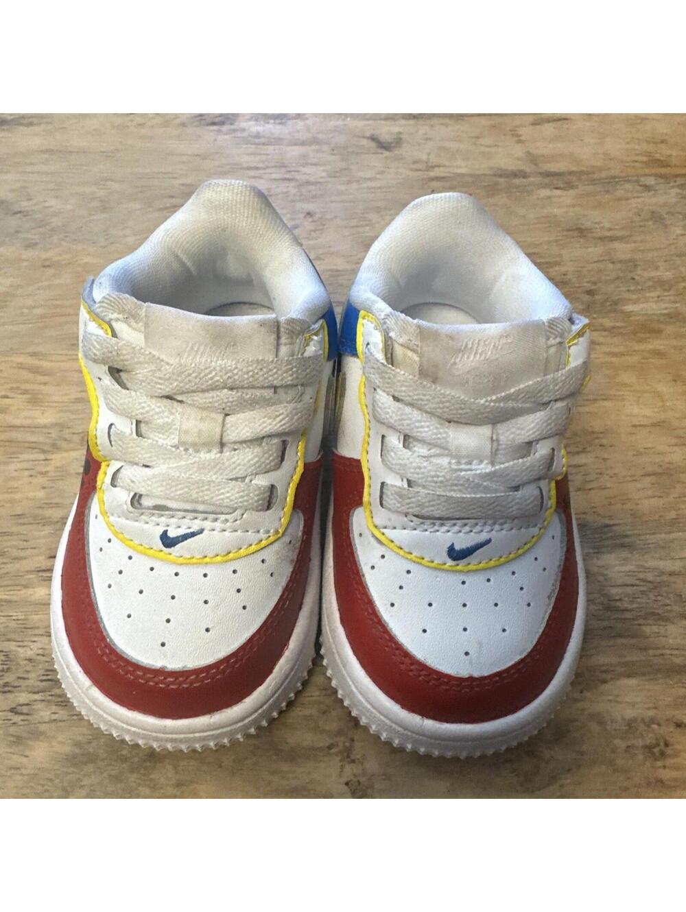Nike Air Force 1 LOW EASYON  White Toddler FN0236-111 5C